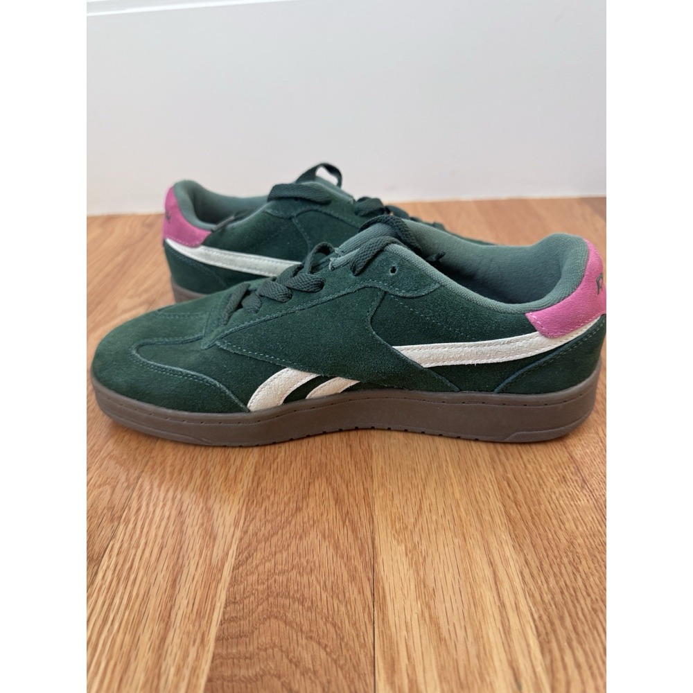 Reebok Forte Lounger Women's Sneakers‎ Double DK Green, LT Pink Size 8.5